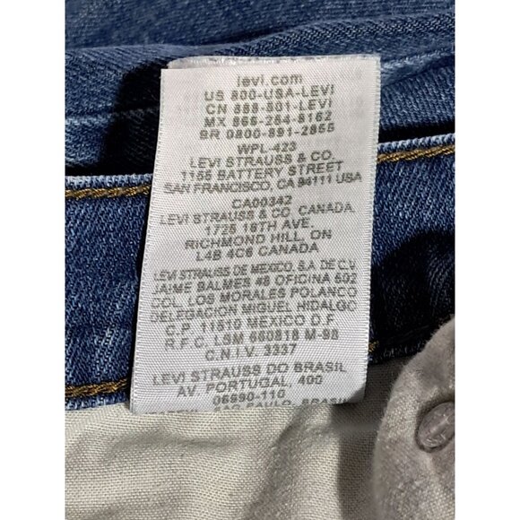 Levis 511 Skinny Jeans Boys 29 x 29 18 Reg Blue Denim - Picture 9 of 12